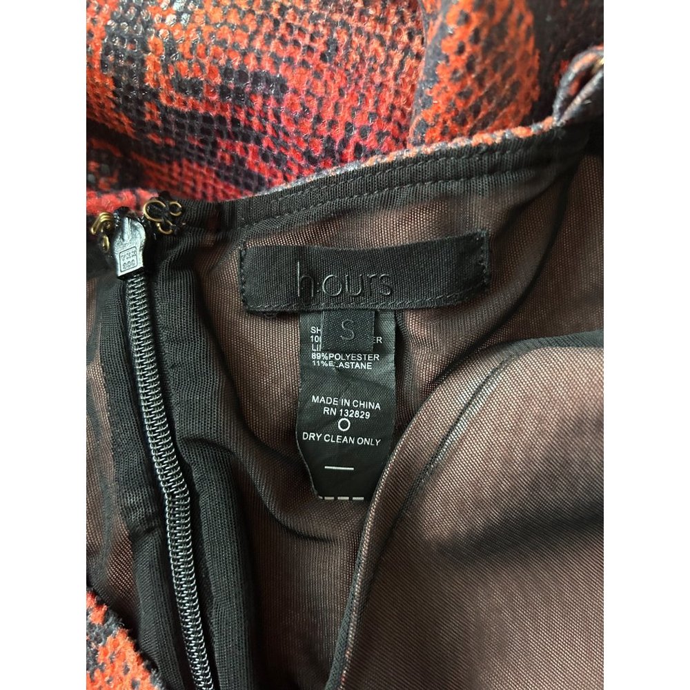 Revolve Hours Red And Black Snakeprint Mini Dress - image 7